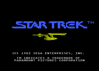 Star Trek: Strategic Operations Simulator screenshot 3 for Atari 5200